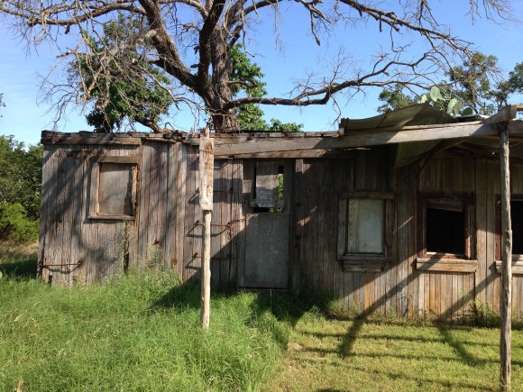 The boxcar where the people of Florence once lived.